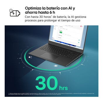 Portátil LG Gram 14Z90T 14″ Intel Core Ultra 7 32GB 1TB SSD Windows 11 Pro AI Chat On-Device