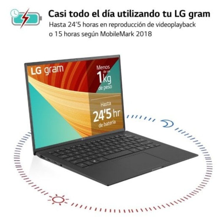 LG Gram 14ZB90R-G.AA75B Intel Evo Core i7-1360P/16GB/512GB SSD/14"