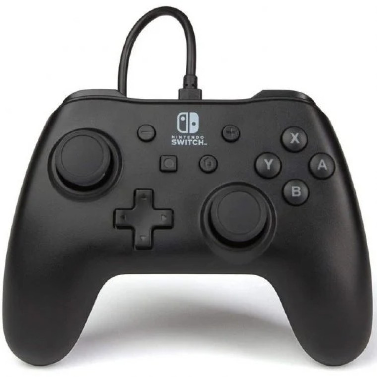 PowerA Mando con Cable Negro para Nintengo Switch