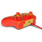 Power A Mando con Cable Rojo Super Mario Bros M Dorada para Nintendo Switch