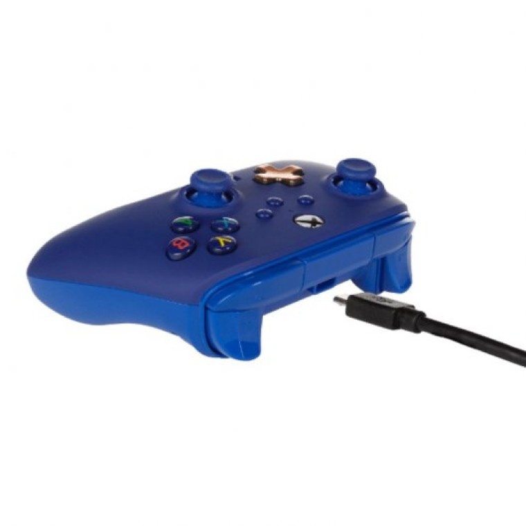 Power A Mando con Cable Azul para Xbox Series X/S