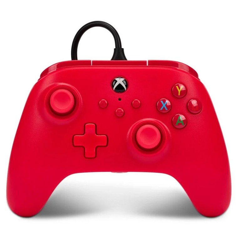 PowerA Mando con Cable Rojo para Xbox Series X/S