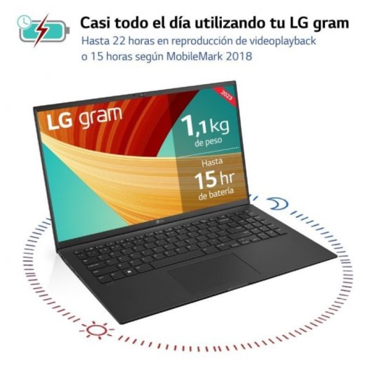 LG Gram 15Z90R-G.AP75B Intel Evo Core i7-1360P/32GB/512GB SSD/15.5"