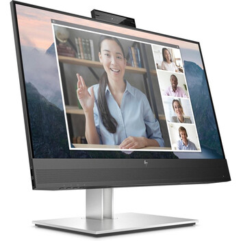 Monitor HP E24mv G4 23.8" FullHD 60Hz IPS Webcam 5MP Altavoces Micrófono USB HDMI DP Ergonómico