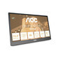 Monitor AOC T2 16T3EA 15.6" Full HD 60Hz IPS USB-C Autopivot Flicker-Free VESA