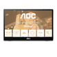 Monitor AOC T2 16T3EA 15.6" Full HD 60Hz IPS USB-C Autopivot Flicker-Free VESA