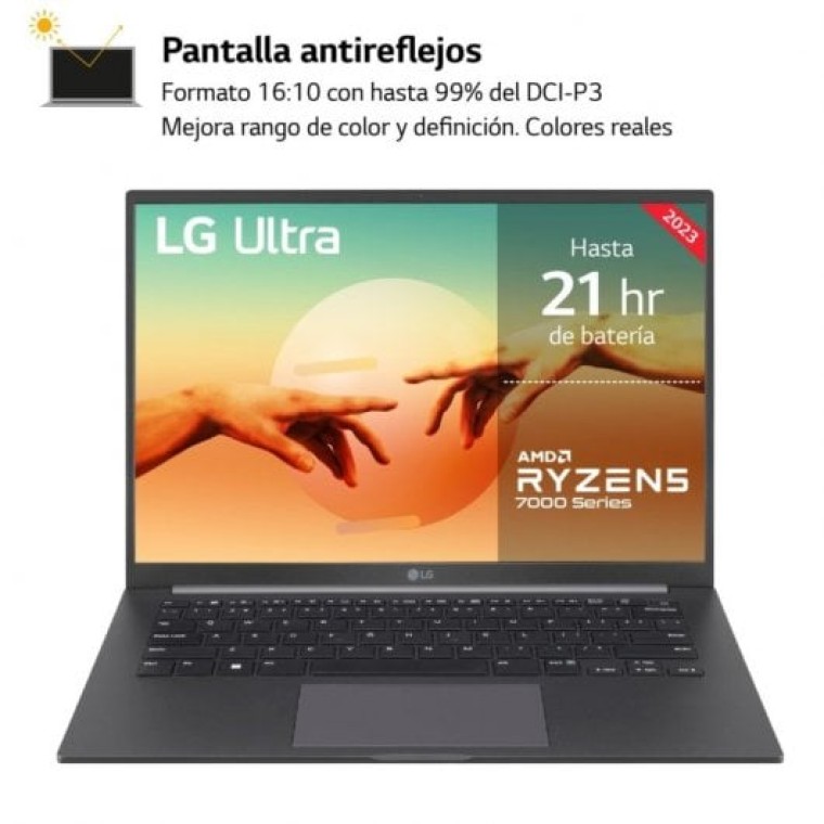 LG Ultra 16U70R AMD Ryzen 5 7530U/8GB/512GB SSD/16"