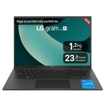 Portátil LG gram 16ZD90RU-G.AX55B Intel Core i5-1334U/16GB/512GB SSD/16" Portátil LG gram 16ZD90RU-G.AX55B Intel Core i5-1334U/16GB/512GB SSD/16"