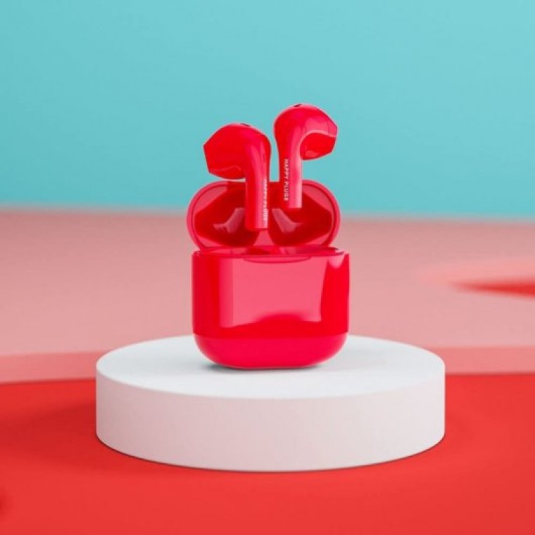 Happy Plugs Joy Auricular True Wireless Rojo