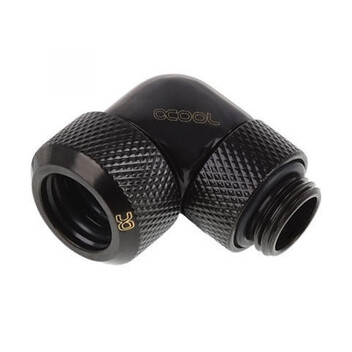 Alphacool Racor G1/4 3mm 90° Giratorio Negro Intenso Alphacool Racor G1/4 3mm 90° Giratorio Negro Intenso