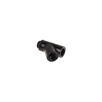 Alphacool Y-Conector 45º Giratorio G1/4 Rosca Exterior a 2x G1/4 Rosca Interior Negro Alphacool Y-Conector 45º Giratorio G1/4 Rosca Exterior a 2x G1/4 Rosca Interior Negro