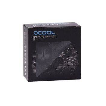 Alphacool Accesorio PRO 13 mm HardTube G1/4 Negro Alphacool Accesorio PRO 13 mm HardTube G1/4 Negro