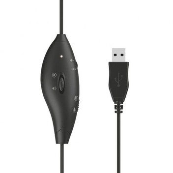 Trust Mauro Auriculares USB Negros Trust Mauro Auriculares USB Negros
