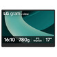 Monitor LG gram +view 17MT70 17" IPS WQXGA Altavoces Portátil USB-C