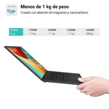 LG Gram 17Z90R-G.AA75B Intel Evo Core i7-1360P/16GB/512GB SSD/17" LG Gram 17Z90R-G.AA75B Intel Evo Core i7-1360P/16GB/512GB SSD/17"