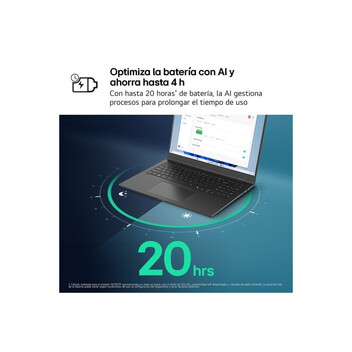 Portátil LG Gram 17Z90S-G.AA78B 17″ Intel Core Ultra 7 16GB 1TB SSD AI Gram MIL-STD-810H Portátil LG Gram 17Z90S-G.AA78B 17″ Intel Core Ultra 7 16GB 1TB SSD AI Gram MIL-STD-810H