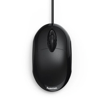 Hama MC-100 Ratón con Cable 1000DPI Negro Hama MC-100 Ratón con Cable 1000DPI Negro