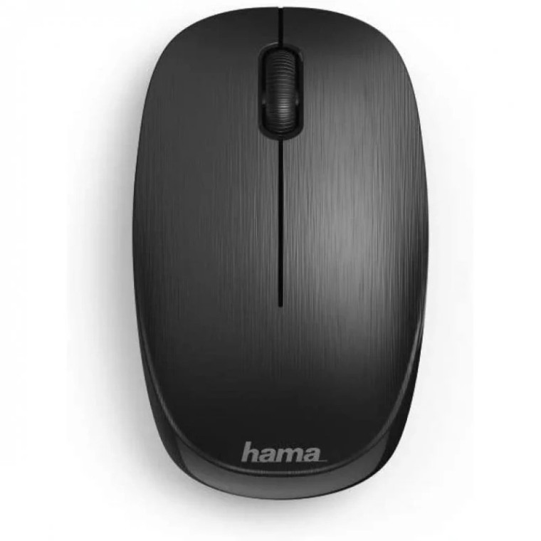 Hama MW-110 Ratón Inalámbrico 1000DPI Negro