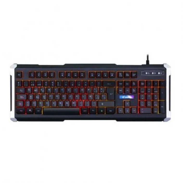 E-Nuc G550 Cromad Teclado Gaming Negro/Aluminio