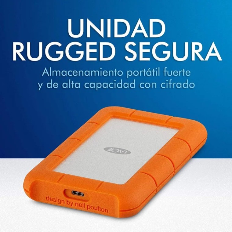 LaCie Rugged 2.5" 2TB USB-C