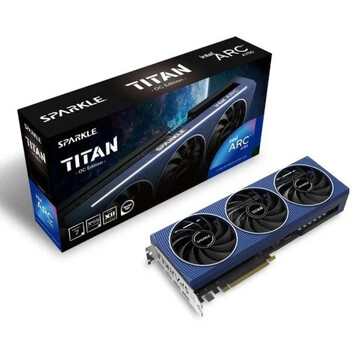 Sparkle Intel Arc A750 TITAN OC Edition 8GB GDDR6 Sparkle Intel Arc A750 TITAN OC Edition 8GB GDDR6