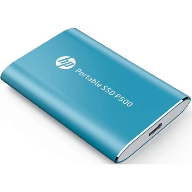 HP P500 SSD Externo 1TB USB-C Azul