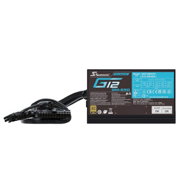 Fuente Alimentación Seasonic G12 GM-650 2024 650W 80 Plus Gold Semimodular