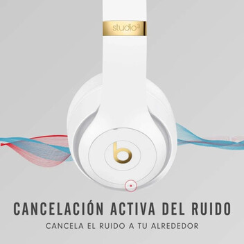 Beats Studio3 Wireless Auriculares Bluetooth con Cancelación Activa de Ruido Blancos Beats Studio3 Wireless Auriculares Bluetooth con Cancelación Activa de Ruido Blancos