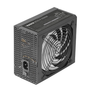 Tacens RADIX ECO X 550 Fuente Alimentación ATX 550W 6 Años Garantía 87% SMD DC-DC AI-RPM FDB Negro