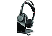 Plantronics Voyager Focus UC-M Auriculares Inalámbricos con Soporte Negro Plantronics Voyager Focus UC-M Auriculares Inalámbricos con Soporte Negro