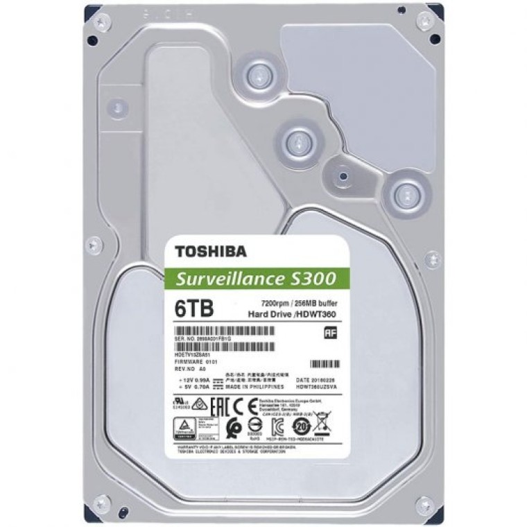 Toshiba S300 Pro 3.5" 6TB SATA3