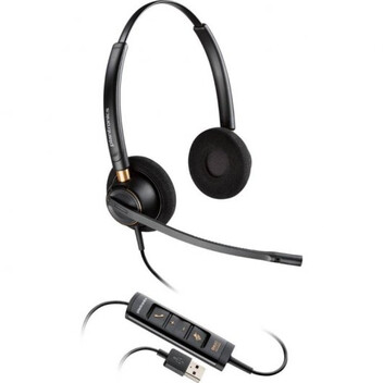Plantronics EncorePro HW525 Auriculares USB Negros