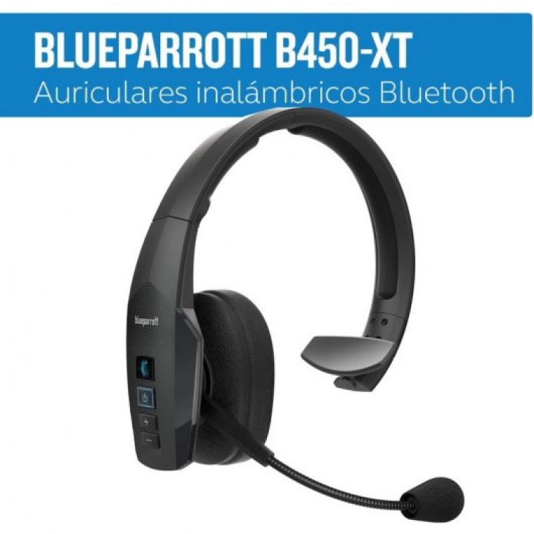 Jabra BlueParrott B450-XT Auricular Monoaural Inalámbrico Negro