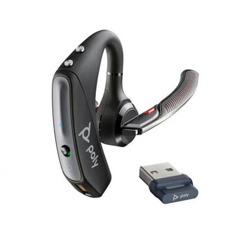 Poly Voyager 5200 Auricular Inalámbrico Bluetooth con Base de Carga Negro Poly Voyager 5200 Auricular Inalámbrico Bluetooth con Base de Carga Negro