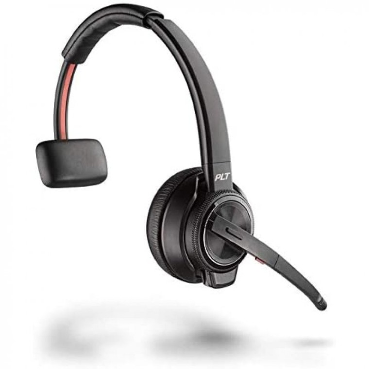 Plantronics Savi 8210-M Auricular Inalámbrico con Soporte Negro