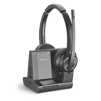 Plantronics Savi W8220-M Sistema de Auricular Inalámbrico DECT Certificado para Skype Empresarial Plantronics Savi W8220-M Sistema de Auricular Inalámbrico DECT Certificado para Skype Empresarial