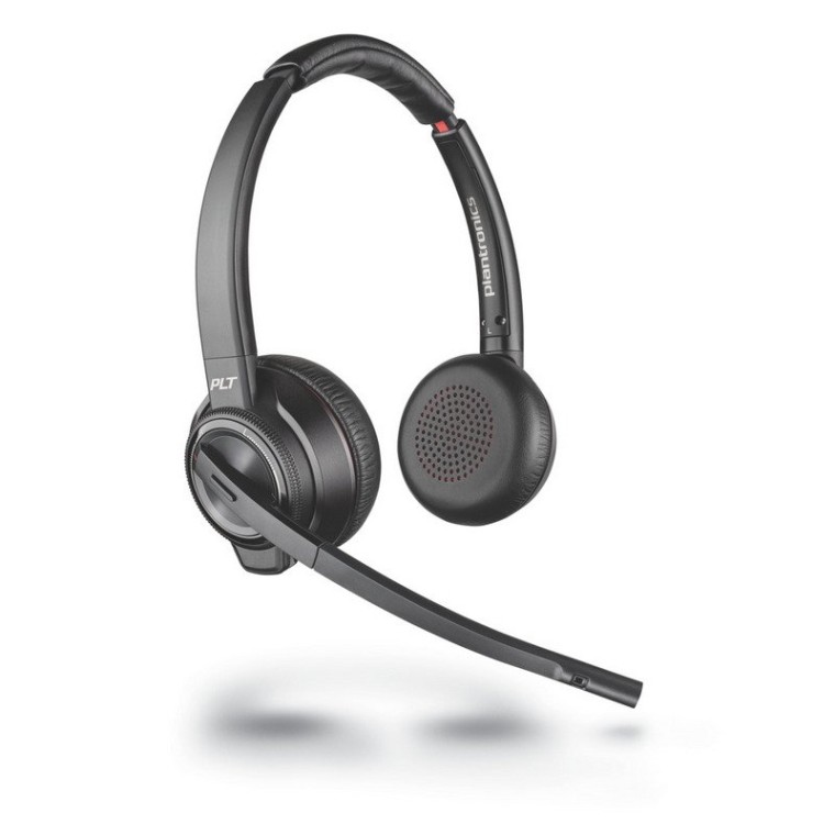 Plantronics Savi W8220-M Sistema de Auricular Inalámbrico DECT Certificado para Skype Empresarial