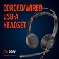Poly Blackwire 5220 Auriculares USB para Centro de Llamadas Poly Blackwire 5220 Auriculares USB para Centro de Llamadas