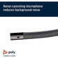 Plantronics Blackwire 5210 Auricular Monoaural Jack 3.5mm/USB-C Negro Plantronics Blackwire 5210 Auricular Monoaural Jack 3.5mm/USB-C Negro