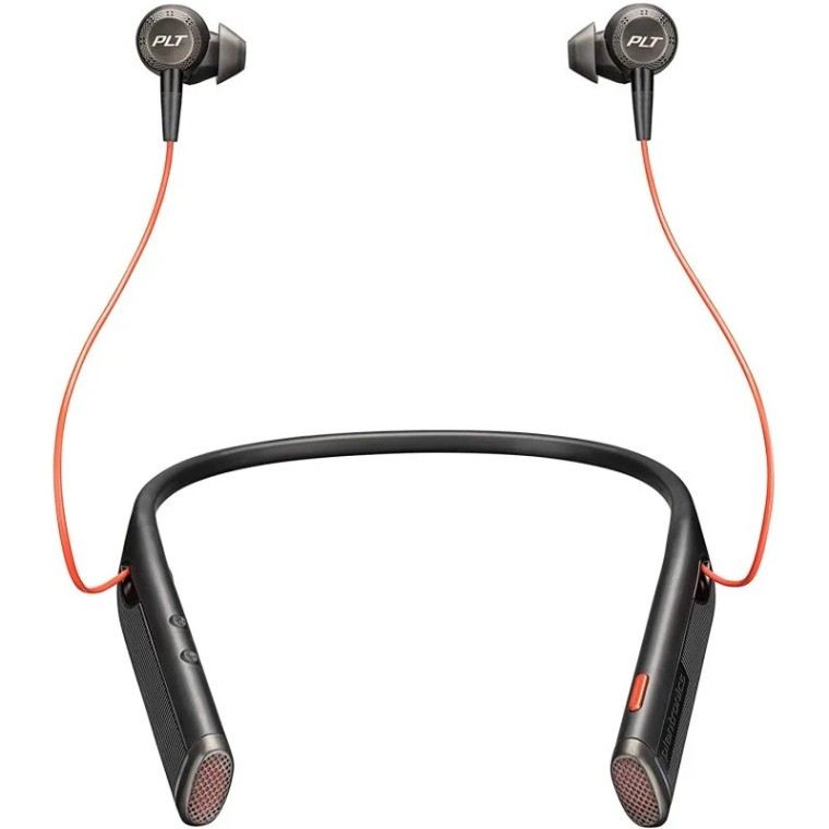 Plantronics Voyager 6200 UC Auriculares Inalámbricos Negros