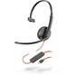 Poly Blackwire 3210 Auriculares USB para Centro de Llamadas