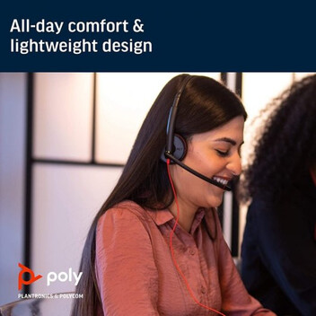 Poly Blackwire 3220 Auriculares con Micrófono USB Negros Poly Blackwire 3220 Auriculares con Micrófono USB Negros