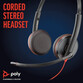 Poly Blackwire 3225 Auriculares con Micrófono USB-C Poly Blackwire 3225 Auriculares con Micrófono USB-C