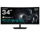Monitor Gigabyte G34WQC2 34" UltraWide Quad HD 200Hz VA Curvo FreeSync Premium DisplayHDR 400 1ms