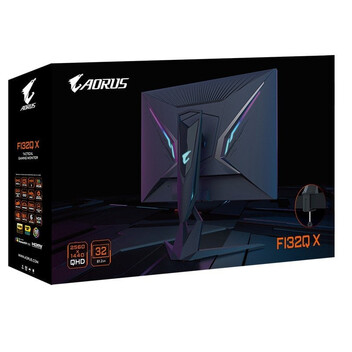 Gigabyte AORUS FI32Q-X 32" LED SS-IPS QHD 270 Hz FreeSync Premium Pro