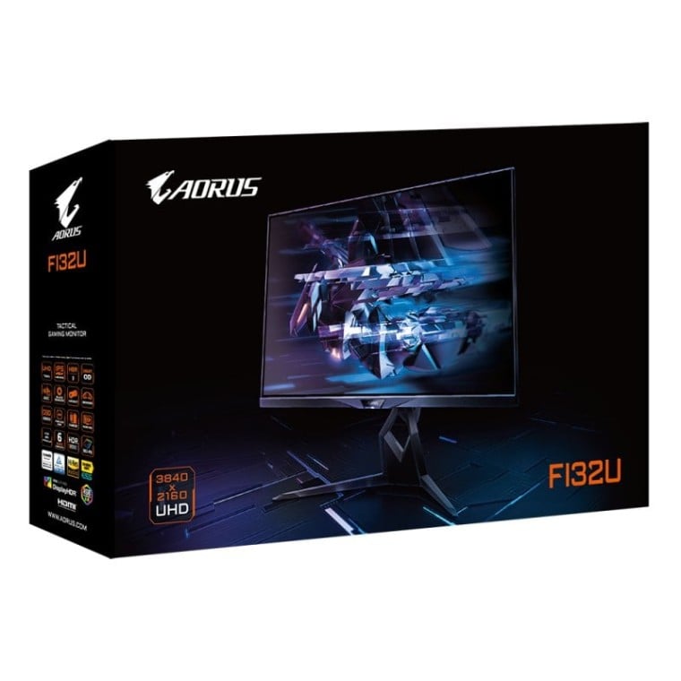 Gigabyte Aorus FI32U 31.5" LED IPS UltraHD 4K 144Hz FreeSync Premium Pro