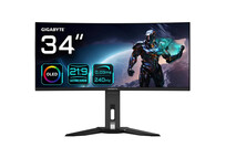 Monitor Gigabyte MO34WQ2BT 34" QD-OLED UltraWide QHD 240Hz FreeSync Premium Pro Curva