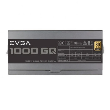 EVGA GQ 1000W 80 Plus Gold Semi Modular EVGA GQ 1000W 80 Plus Gold Semi Modular