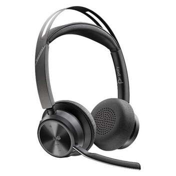 Poly Voyager Focus 2 UC Auriculares USB-A/Bluetooth con Certificación Microsoft Teams Negros Poly Voyager Focus 2 UC Auriculares USB-A/Bluetooth con Certificación Microsoft Teams Negros