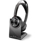 Poly Voyager Focus 2 UC Auriculares Inalámbricos con Soporte Negro Poly Voyager Focus 2 UC Auriculares Inalámbricos con Soporte Negro